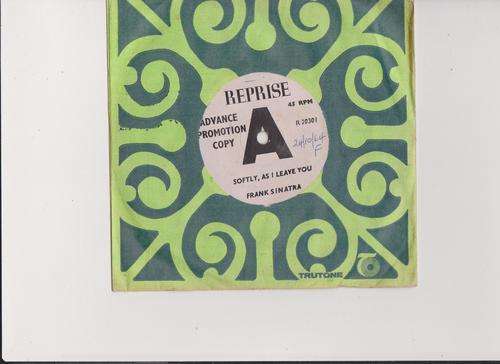 Frank sinatra promo single
