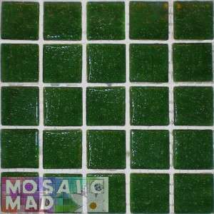 Riverglass 20mm x 20mm x 4mm - EMERALD GREEN