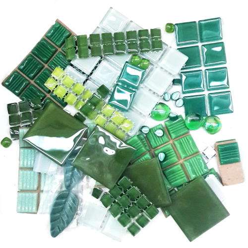 Mixed Media Bag 500g - Green Mix