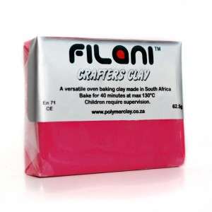 Filani FUCHSIA Crafter's Clay 62.5g