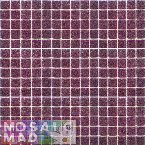 Riverglass 20mm x 20mm/327X327 BURGUNDY (Full sheet)