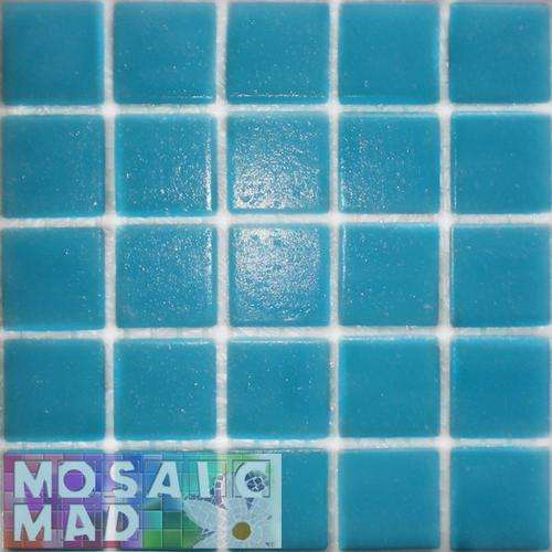 Riverglass 20mm x 20mm x 4mm - SKY BLUE