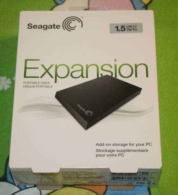 Seagate 1.5TB Portable USB 3.0 External Hard Drive