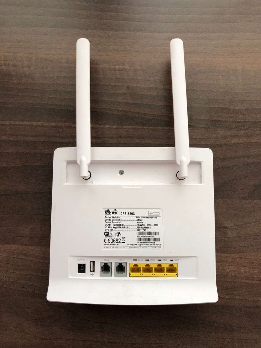 Huawei B593 - 150Mbps 4G LTE  Wi-Fi Modem Router for Home or Office