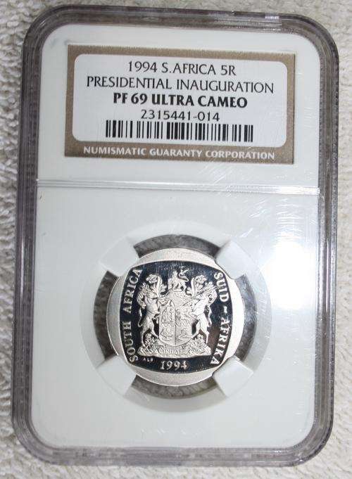 1994 Inauguration R5 - NGC Graded - PF69 ULTRA CAMEO - R1 START