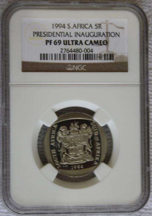 1994 Inauguration R5 - NGC Graded - PF69 ULTRA CAMEO - LOW START