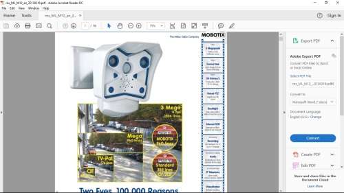 MOBOTIX M12 3 Mp HD SECURITY CAMS -SET OF 4-FROM GERMANY- WITH BRACKETS-BEST IN THE WORLD ! LIKE NEW