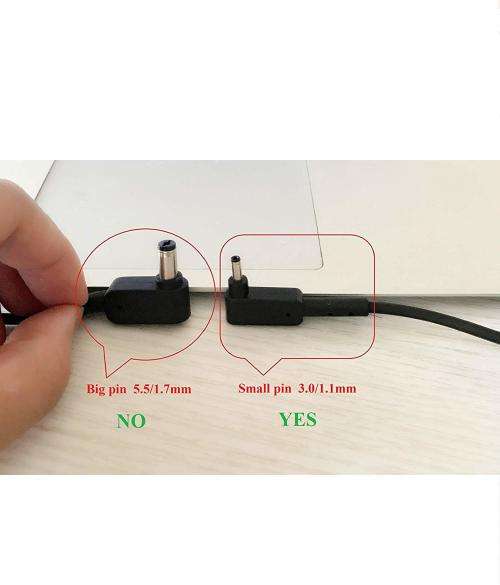 Acer Laptop Charger/Ac Adapter - (45W 19V 2.37A - 3.0*1.1mm) Small Pin