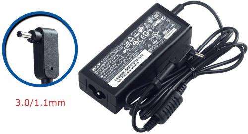 Acer Laptop Charger/Ac Adapter - (45W 19V 2.37A - 3.0*1.1mm) Small Pin