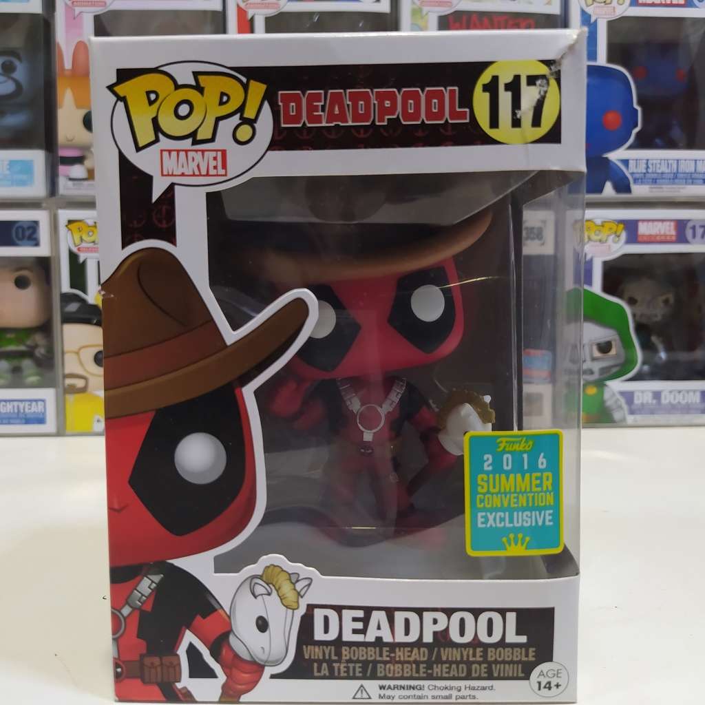 Marvel #117 Deadpool Funko Pop