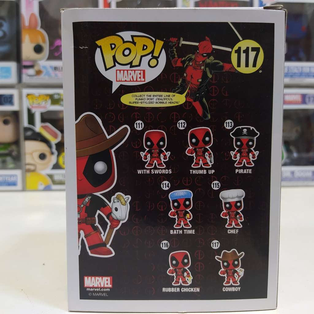 Marvel #117 Deadpool Funko Pop
