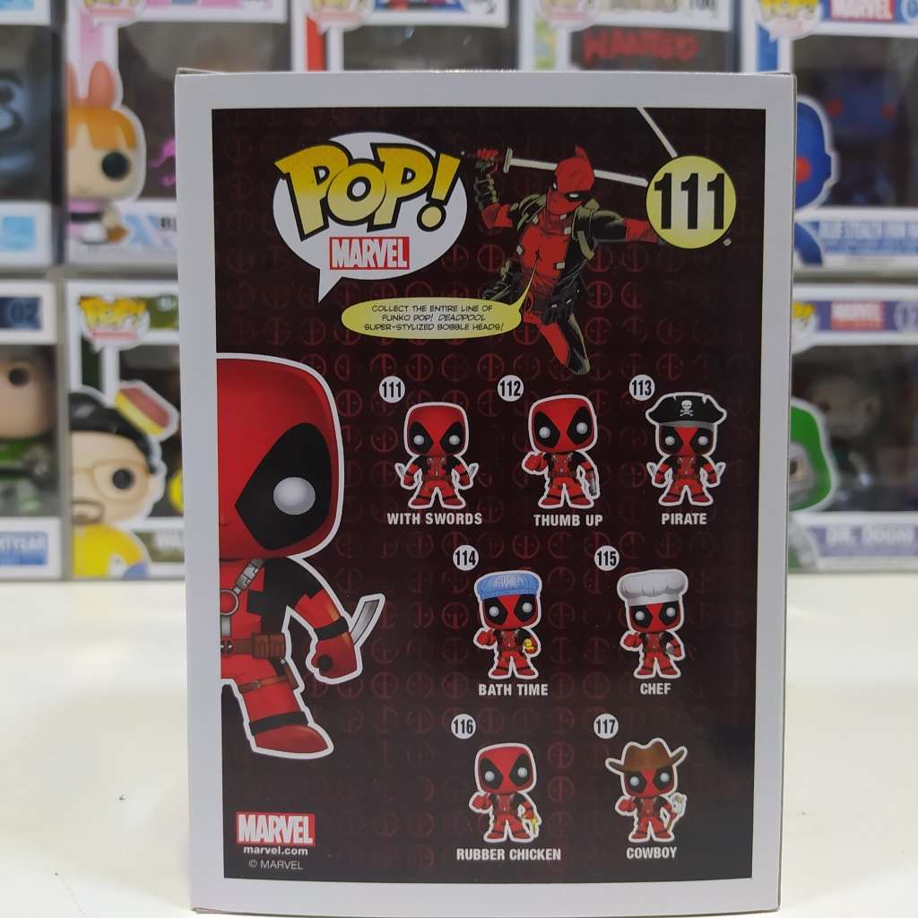 Marvel #111 Deadpool Funko Pop