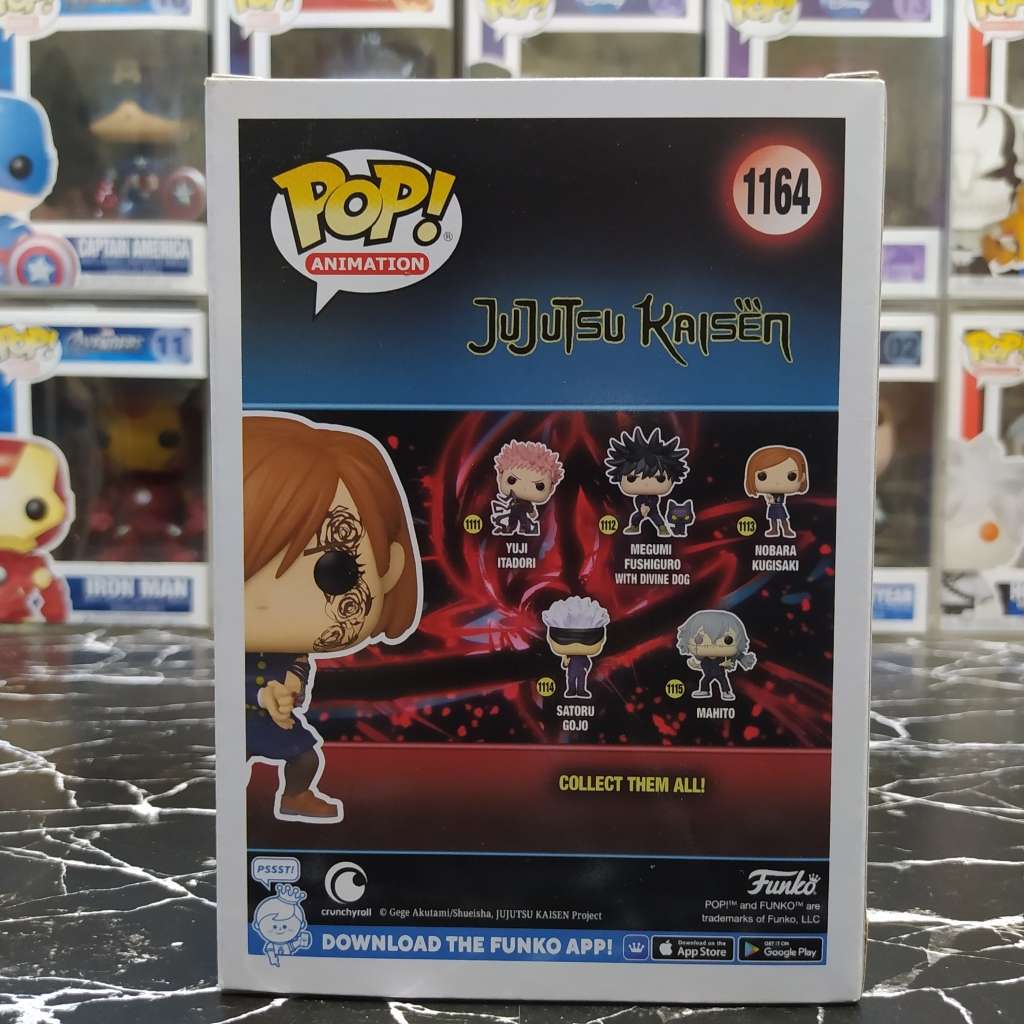 Animation #1164 Jujutsu Kaisen Nobara Kugisaki Funko Pop