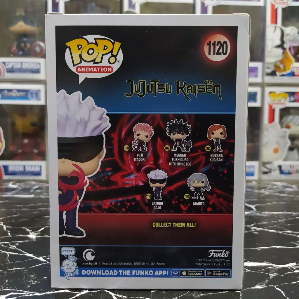 Animation #1120 Jujutsu Kaisen Satoru Gojo Funko Pop