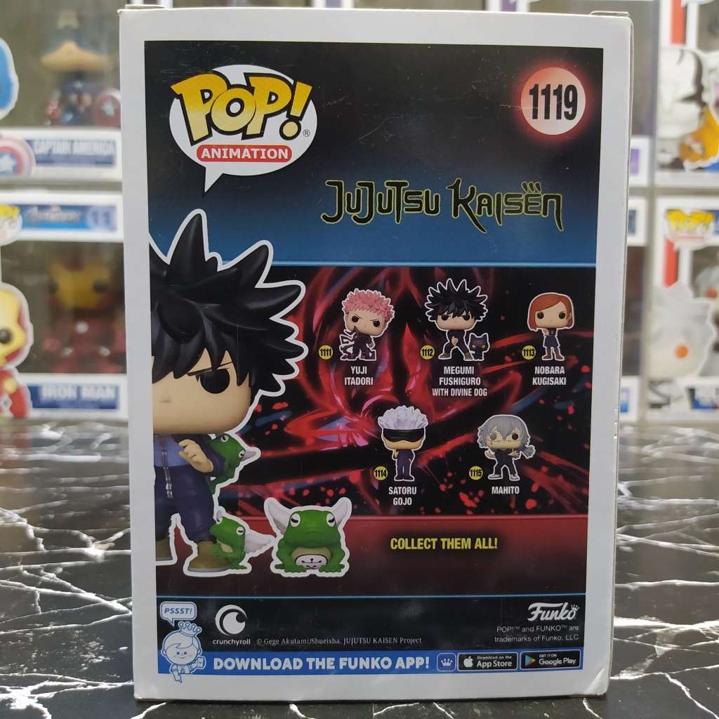 Animation #1119 Jujutsu Megumi Fushiguro Funko Pop