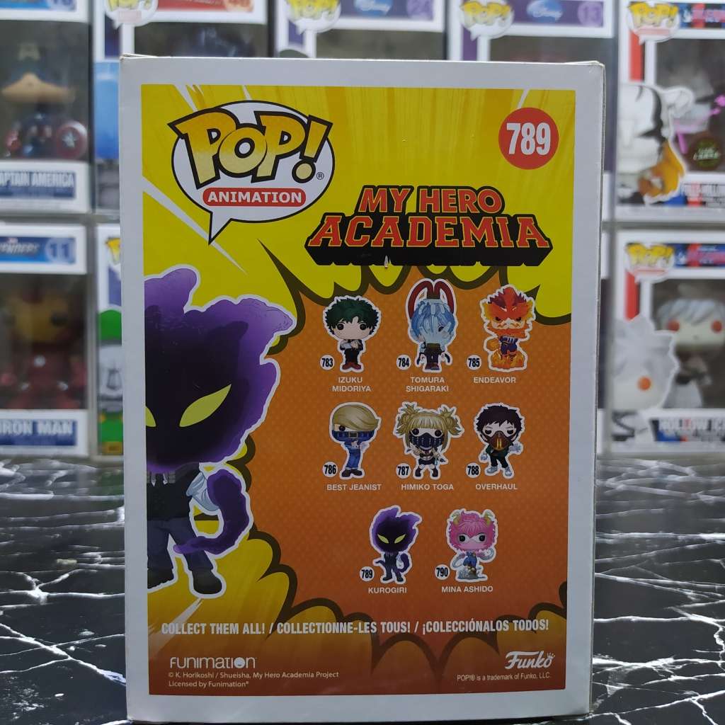 Animation #789 My Hero Academia Kurogiri Funko Pop