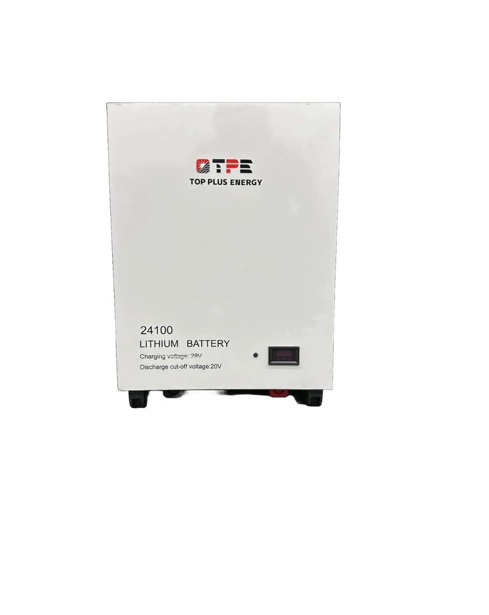 TPE 24v 100ah wall mount lithium battery