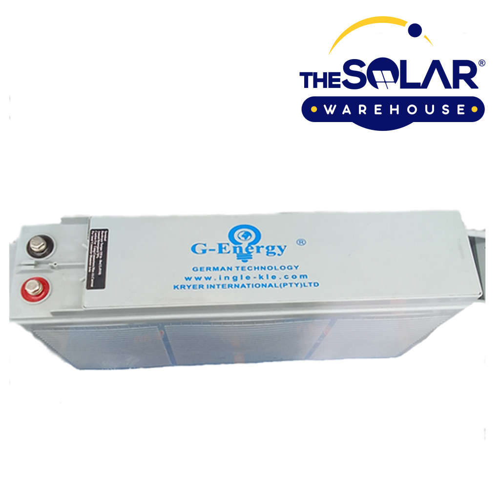 120Ah 12V (20hrs) G-Energy/Ingle/Toyo Slim German Tech Deep Cycle Gel Battery