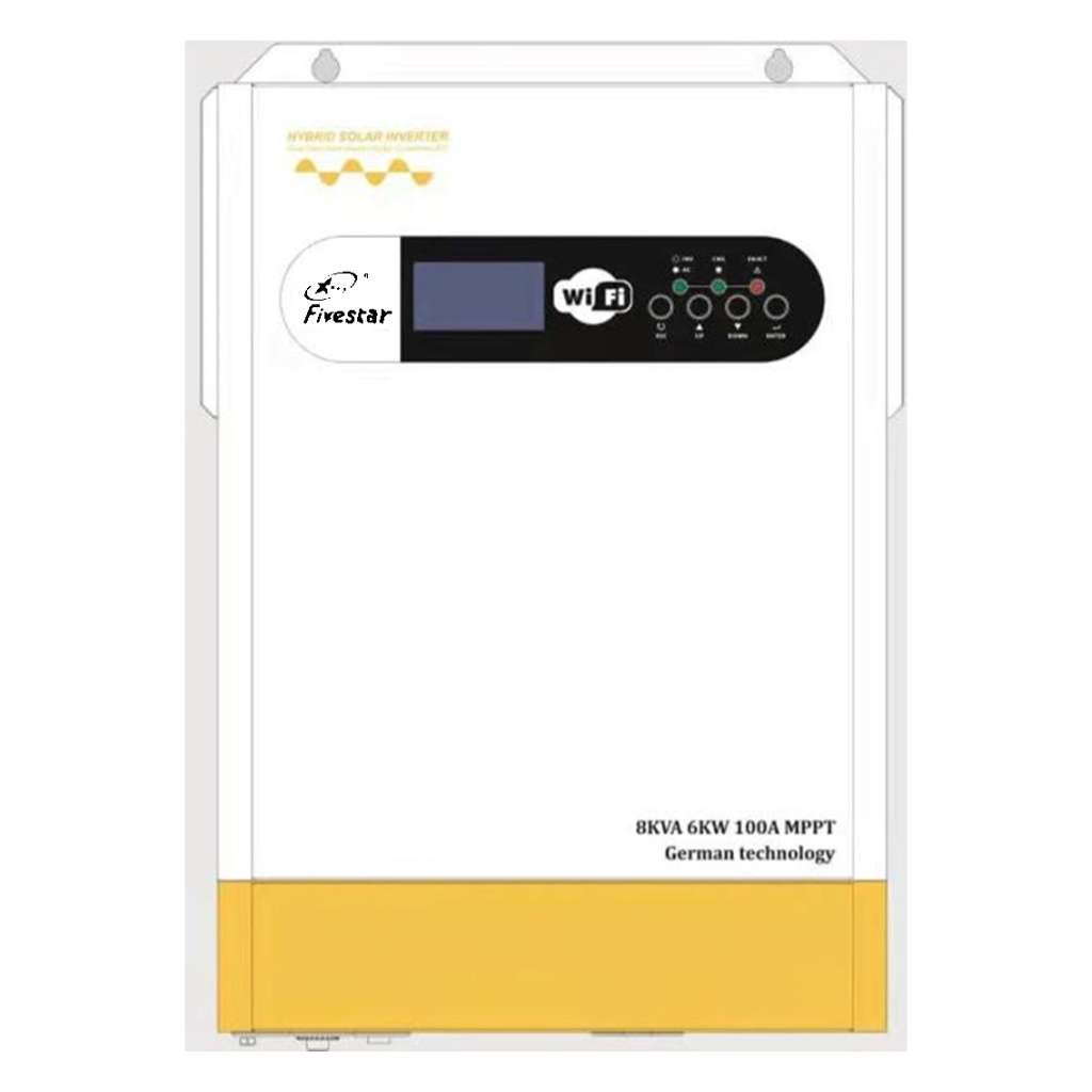 FiveStar 8.5KVA 48v Pure Sine Hybrid Solar MPPT Inverter