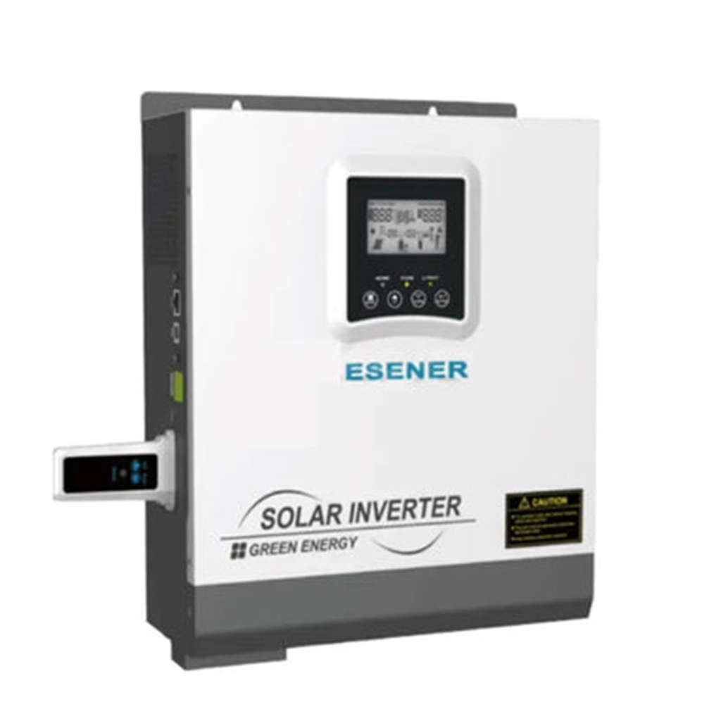 Esener Pure Sine Wave Hybrid Inverter 24v 3kva 3000 watt Mppt 60A Maximum 80A 145VDC