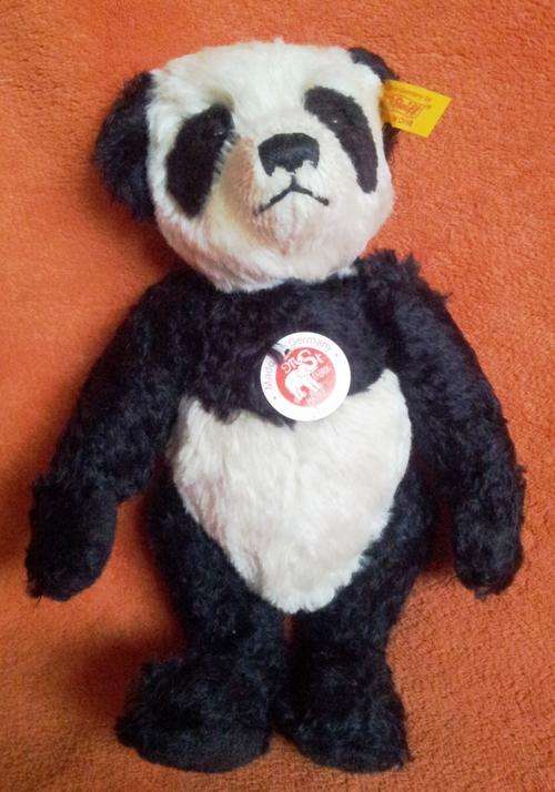 Steiff Mohair Panda Bear EAN 030512 Produced between 2004 & 2005