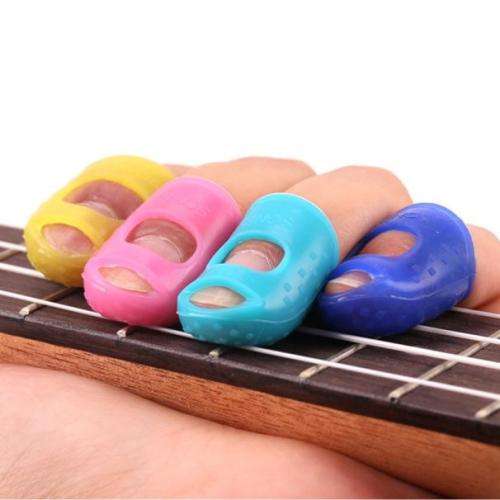 **LOCAL STOCK** 4PCS Fingertip Protector Guards For Ukulele or Guitar or String instrument