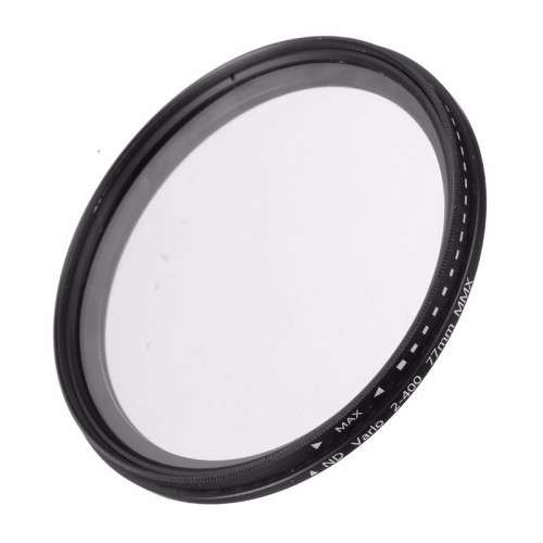 **IN STOCK** 77mm Camera ND Filter Fader Neutral Density Adjustable Variable from ND2 to ND400
