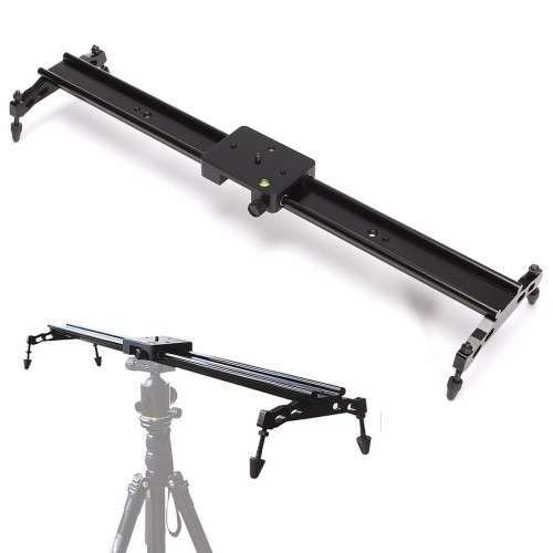 **LOCAL STOCK** Double Slider track 80CM (31 Inch) Portable DSLR DV Cam Damping Track Dollie Dolly