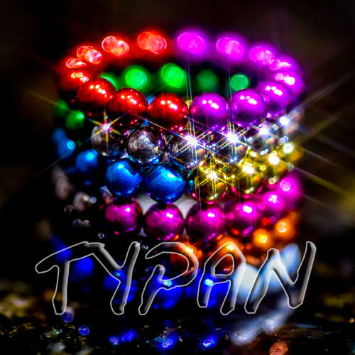 **LOCAL STOCK** Neodymium 96X5mm multicolour magnet buckyballs 12 different colours