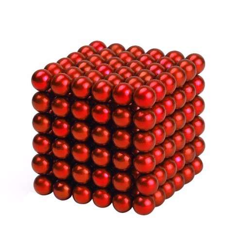**LOCAL STOCK** Neocubes Buckyballs 216X5mm sphere magnets RED  magnetic puzzle balls only