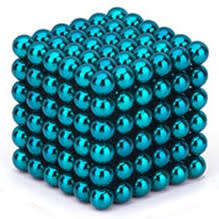 **LOCAL STOCK** Neocubes Buckyballs 5mm magnet balls AQUA TURQUOISE   magnetic puzzle balls
