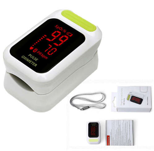 **LOCAL STOCK** Fingertip Pulse Oximeter SPO2 50D Red/Pink ONLY