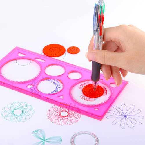 **LOCAL STOCK** Spirograph Geometric Ruler Sketchpad drawing template
