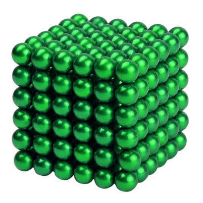 **LOCAL STOCK** Neocubes Buckyballs 5mm sphere magnet balls GREEN magnetic puzzle balls