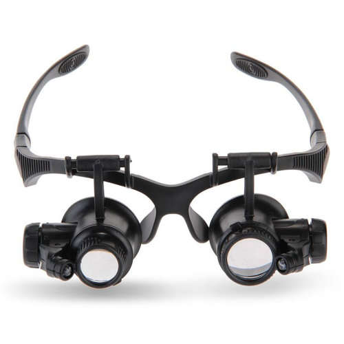 Jewelry Watch Repair Loupe 2.5X, 4X, 6X, 8X, 10X,15X,20X,25X Magnifier IMPROVED MODEL