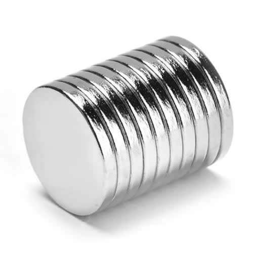 MagnetsNdFeB Neodymium Block Art craft Cylinder 15X2mm Disc