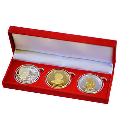 3 Coin Mandela Set