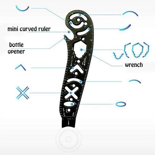 **LOCAL STOCK** Multifunctional Designer's Compass