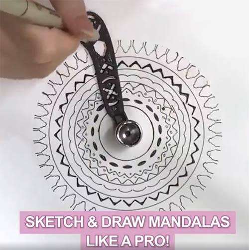 **LOCAL STOCK** Multifunctional Designer's Compass