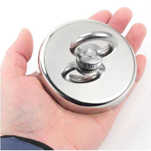 Magnet **LOCAL STOCK** 90mm Salvage Magnet 360kg Pot Fishing magnet