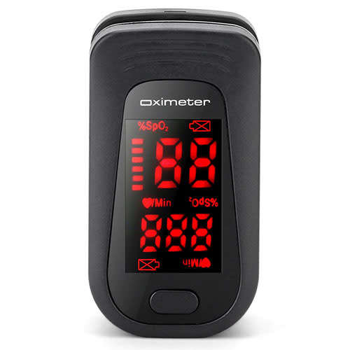 **LOCAL STOCK** Fingertip Pulse Oximeter SPO2 50D Black ONLY