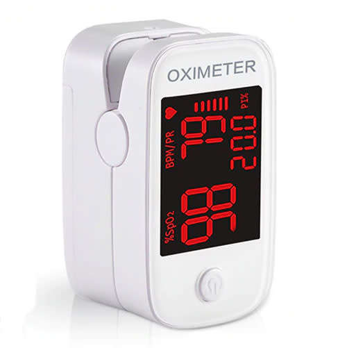 **LOCAL STOCK** Fingertip Pulse Oximeter SPO2 50D White ONLY