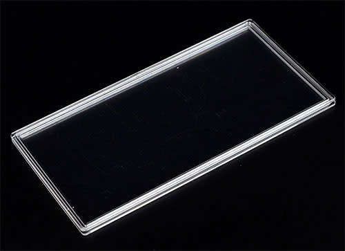 Bank Note Sleeve Protector Holder Solid Plastic Slab