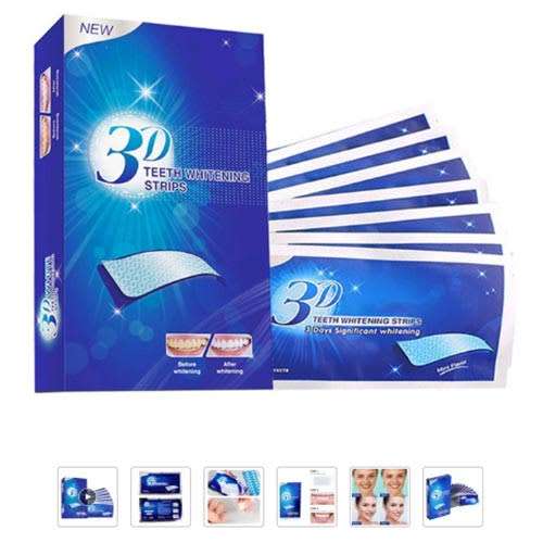 3d teeth whitening strips pack of 7