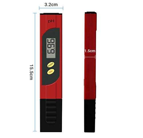 High Precision ph Meter with batteries, buffer powders and hard box *LOCAL STOCK*