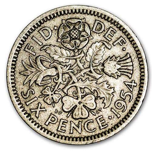 1954  United Kingdom King George VI 6p