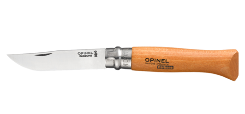 Opinel Beech Carbon Steel no 9 Knife - Free shipping