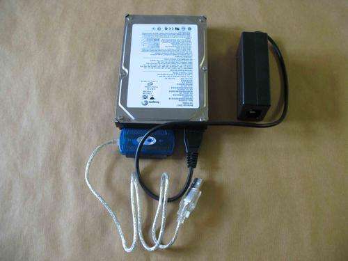 USB to IDE converter for 2.5" and 3.5" Hard Disk Drives