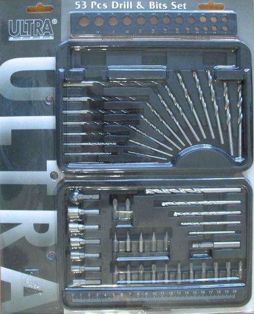 53 Piece Drill and Bits Set