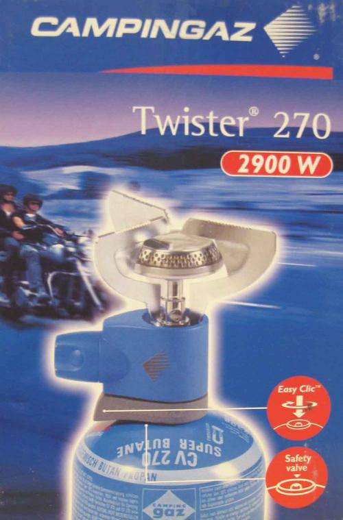 CAMPINGAZ Twister 270 PZ light weight gas stove
